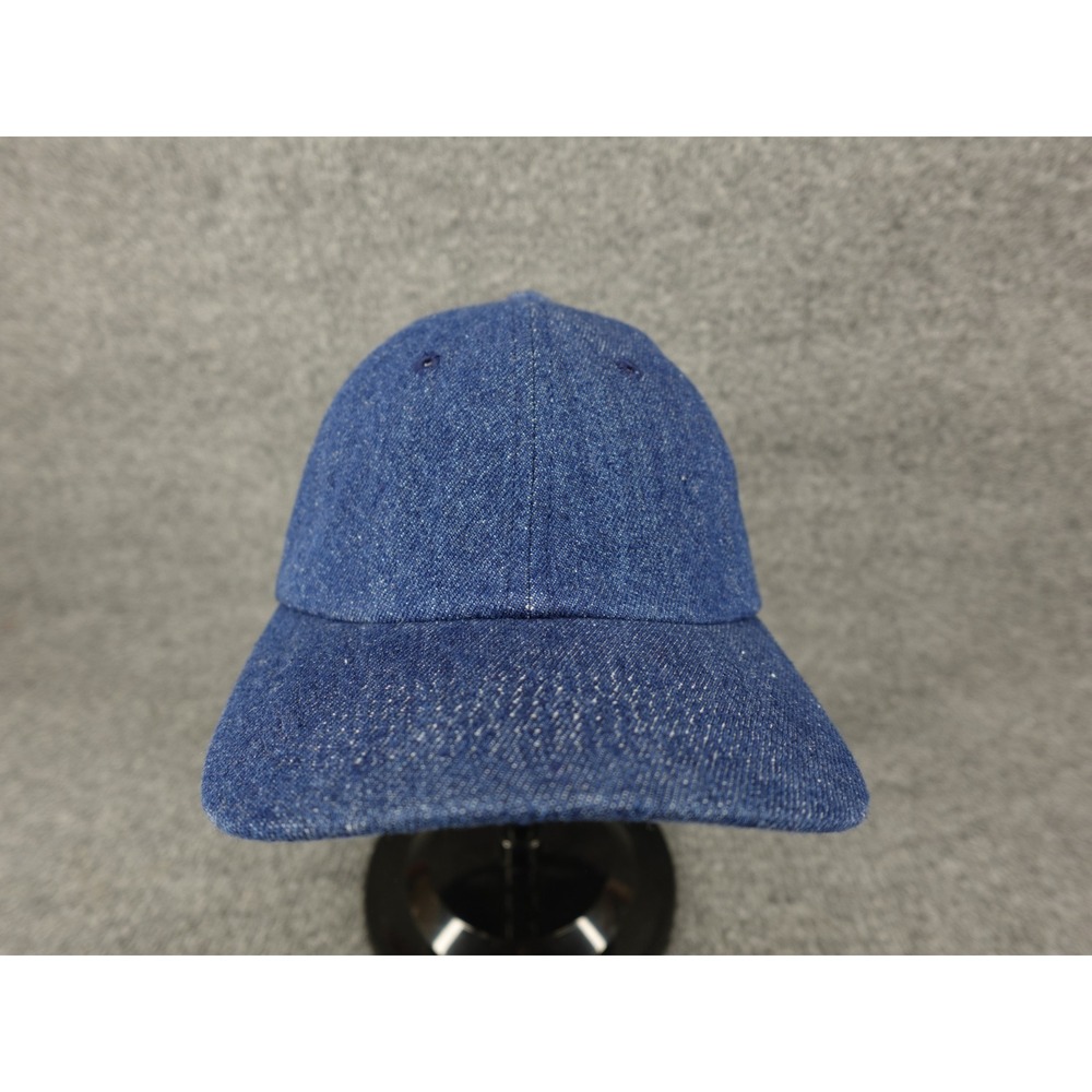 American Trench Denim Baseball Cap Mens OS Blue Made in USA Strapback Hat